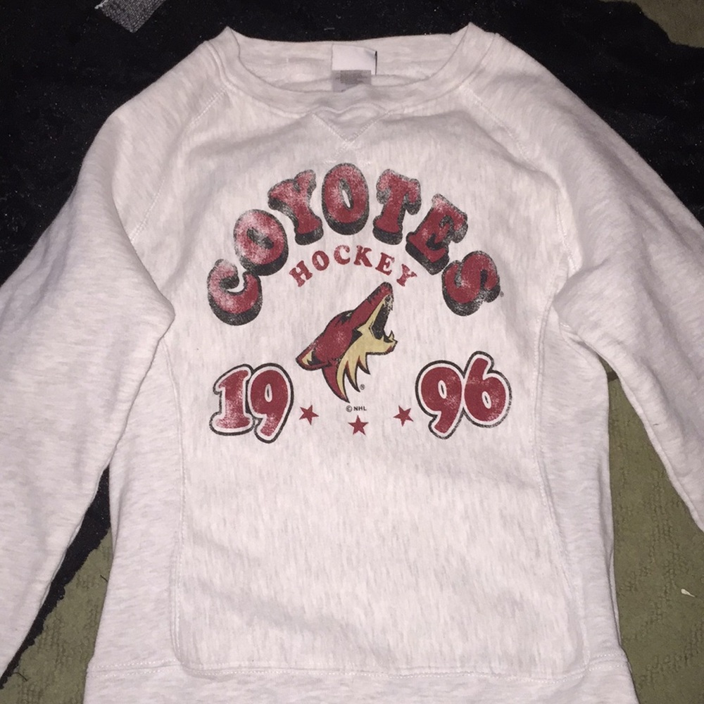 Vintage hockey crew neck